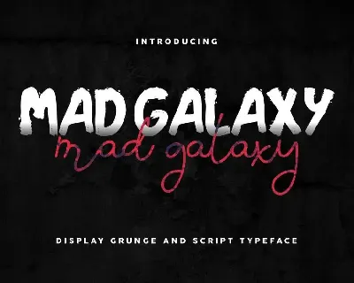 Mad Galaxy Demo font