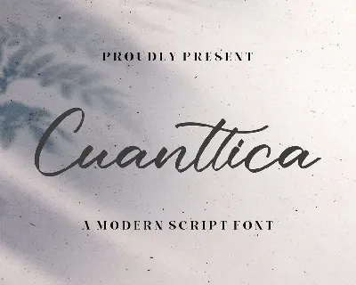 Cuanttica font