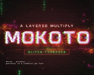 Mokoto font