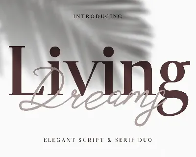 Living Dreams Duo font