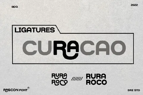 Rascon font