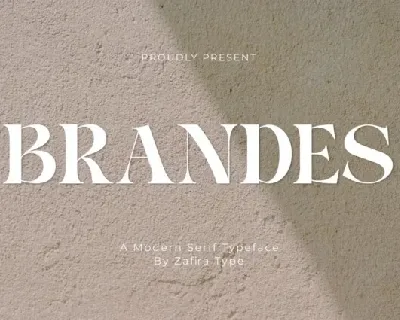 Brandes font