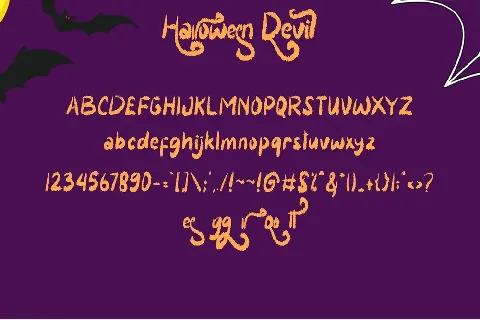 Halloween Devil font