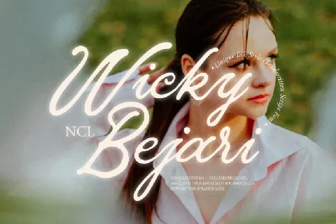 NCL Wicky Bejari font