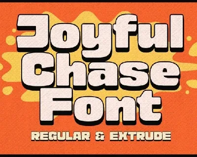Joyful Chase font