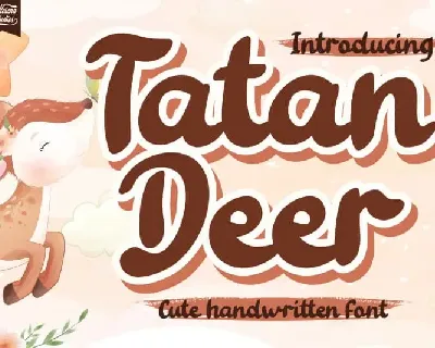 Tatan Deer Display font