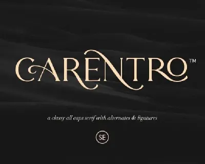 Carentro Serif font