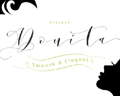 Donita Handscript font