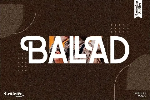 Ballad font