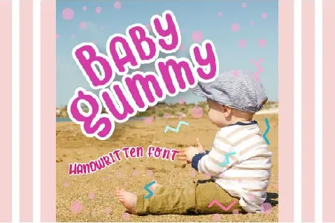 Baby Gummy font