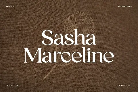 Sasha Marceline font