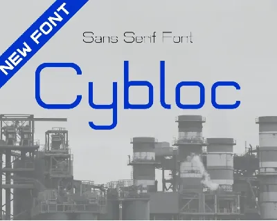Cybloc font