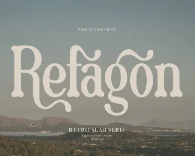 Refagon font