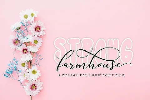 Strong Farmhouse Duo font