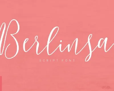 Berlinsa Handwritten font