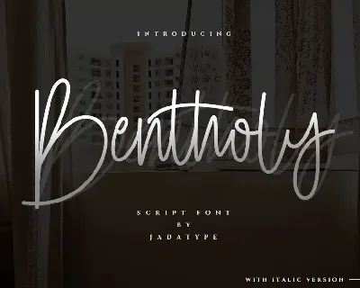 Bentholy font