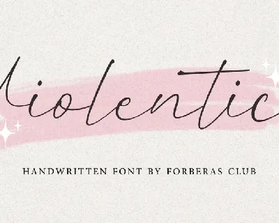 Violentica font