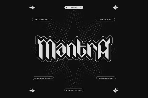 Mantra font