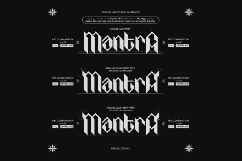 Mantra font