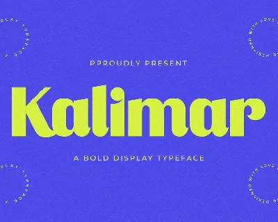 Kalimar font