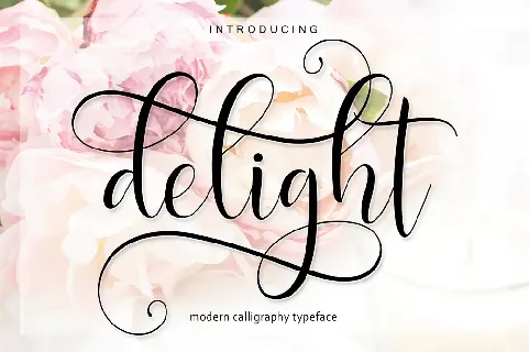 Delight Script font