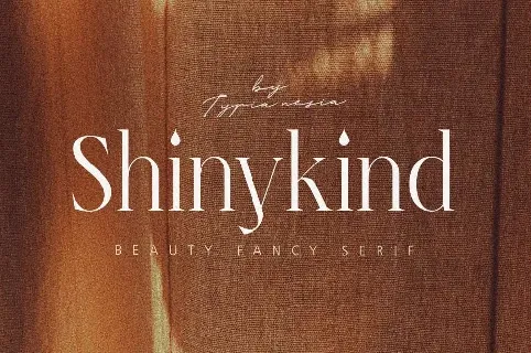 Shinykind font