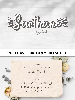 Sarthane font