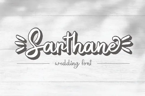 Sarthane font