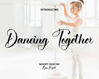 Dancing T Demo font