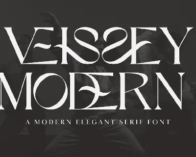 VEISSEY MODERN DEMO font