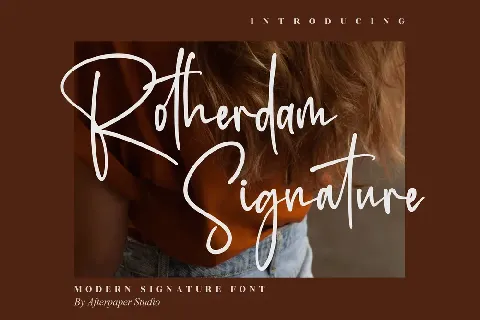 Rotherdam Signature Typeface font