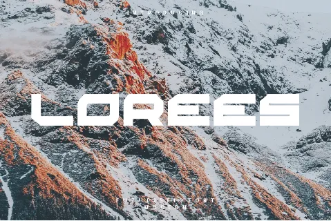 Lorees font