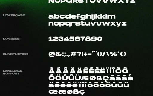 Hanson Bold font