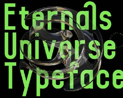 Eternals Universe font