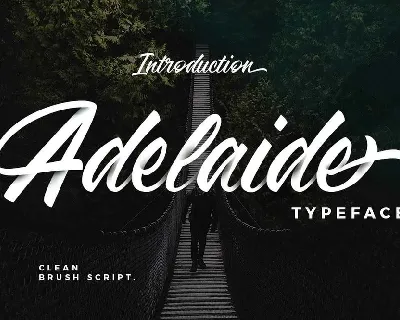 Adelaide Script Free Download font