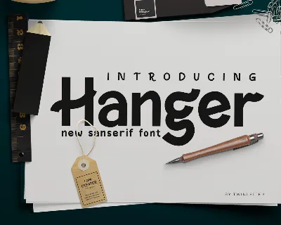 Hangerpersonaluse font