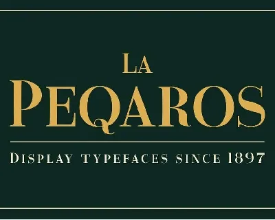 La Peqaros font