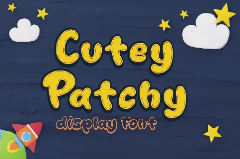 Cutey Patchy font