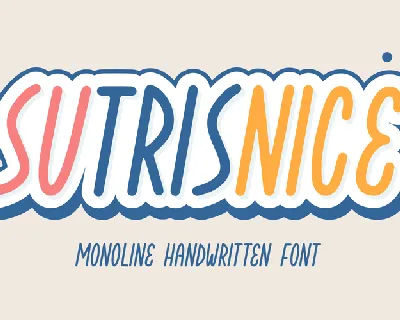 Sutrisnice font