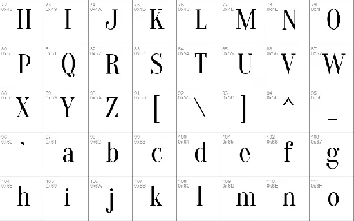 Oranienbaum Serif font