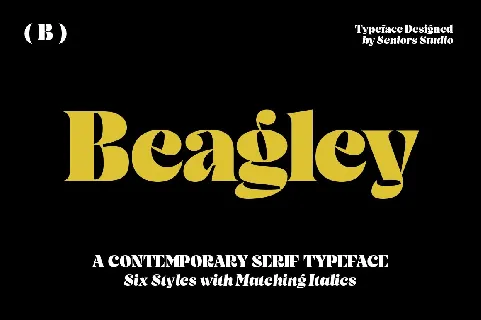 Beagley font