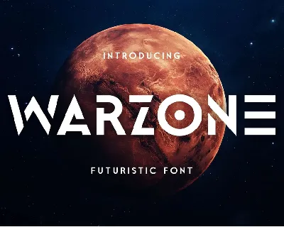 Warzone font
