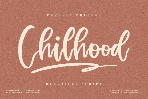 Chilhood font