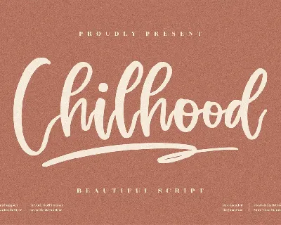 Chilhood font