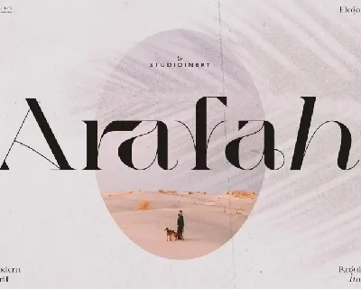 Arafah font