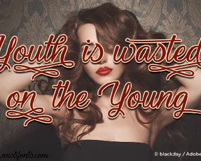 Youth and Beauty font