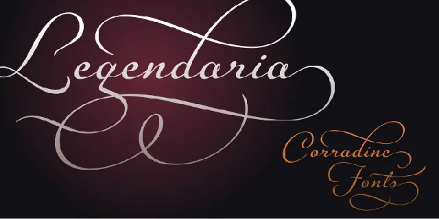 Legendaria Family font