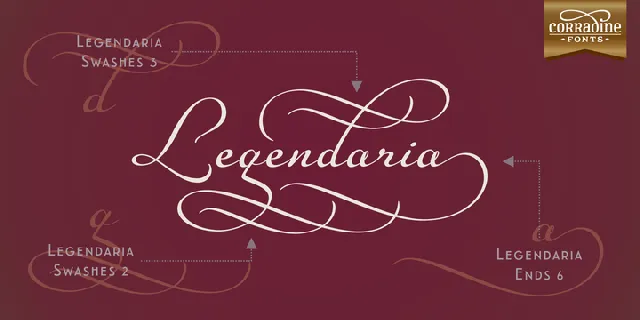 Legendaria Family font