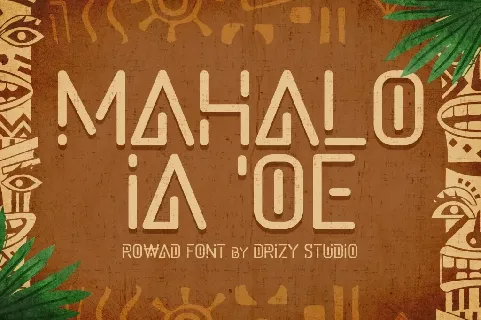 Rowad font