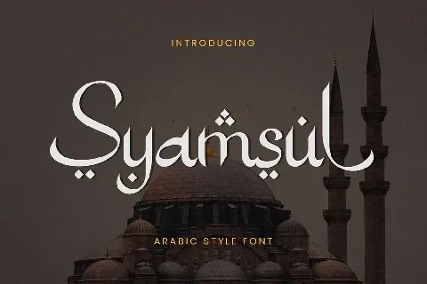 Syamsul font